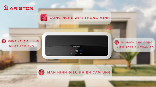 Bình nước nóng Slim2 Lux-D Wifi 30